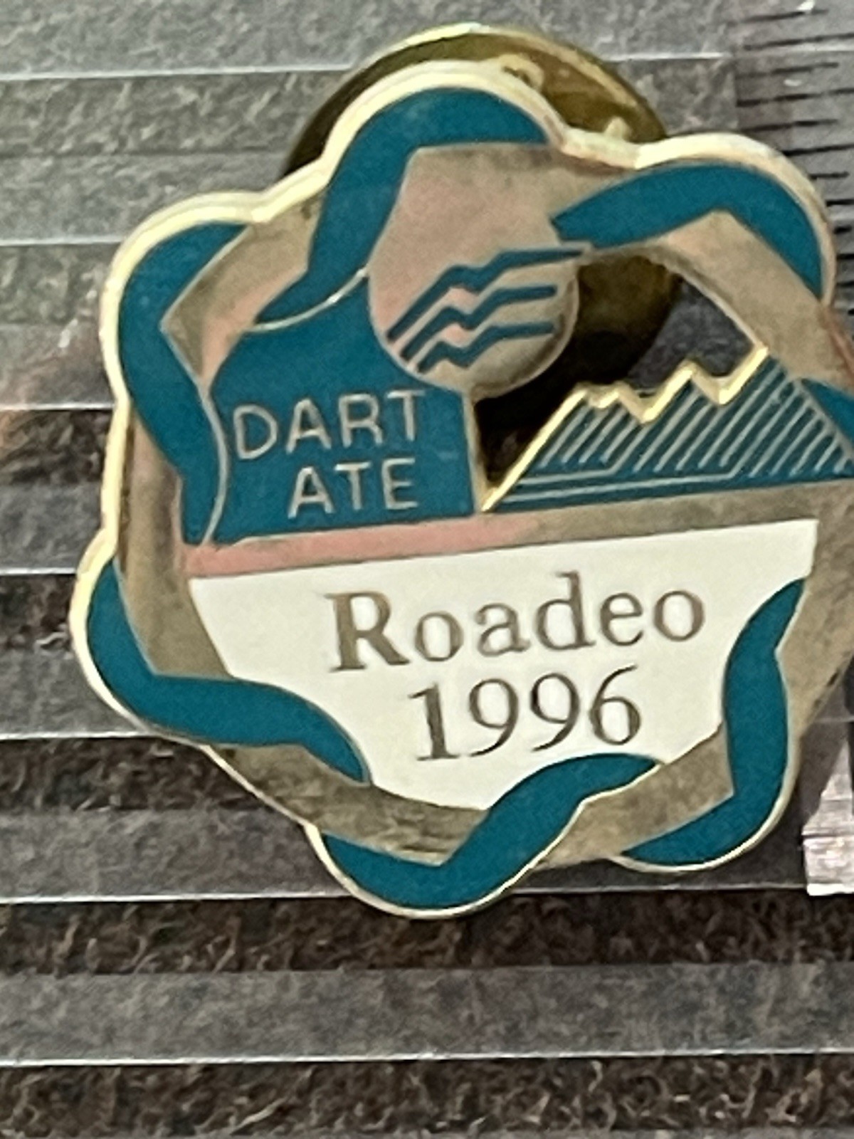 Local 1338 / ATE Bus Roadeo collectible lapel pin Year 1996