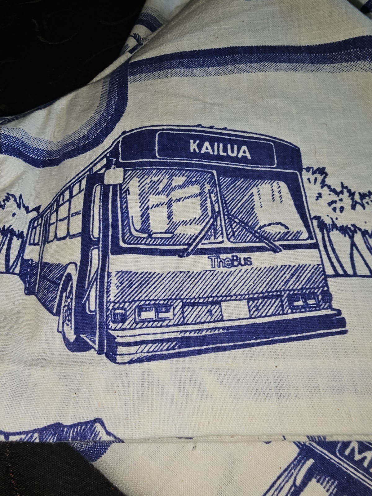 Hawaii Bus Shirt. Medium. The Bus. Malia Brand.