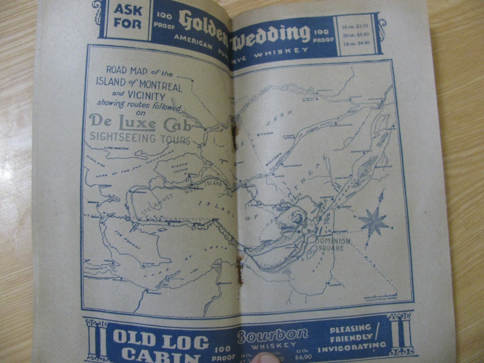 1920 ‘S – 1930 ‘S GRAY LINE BUS TOUR BOOKLET OF QUAINT MONTREAL CANADA LOW PRICE