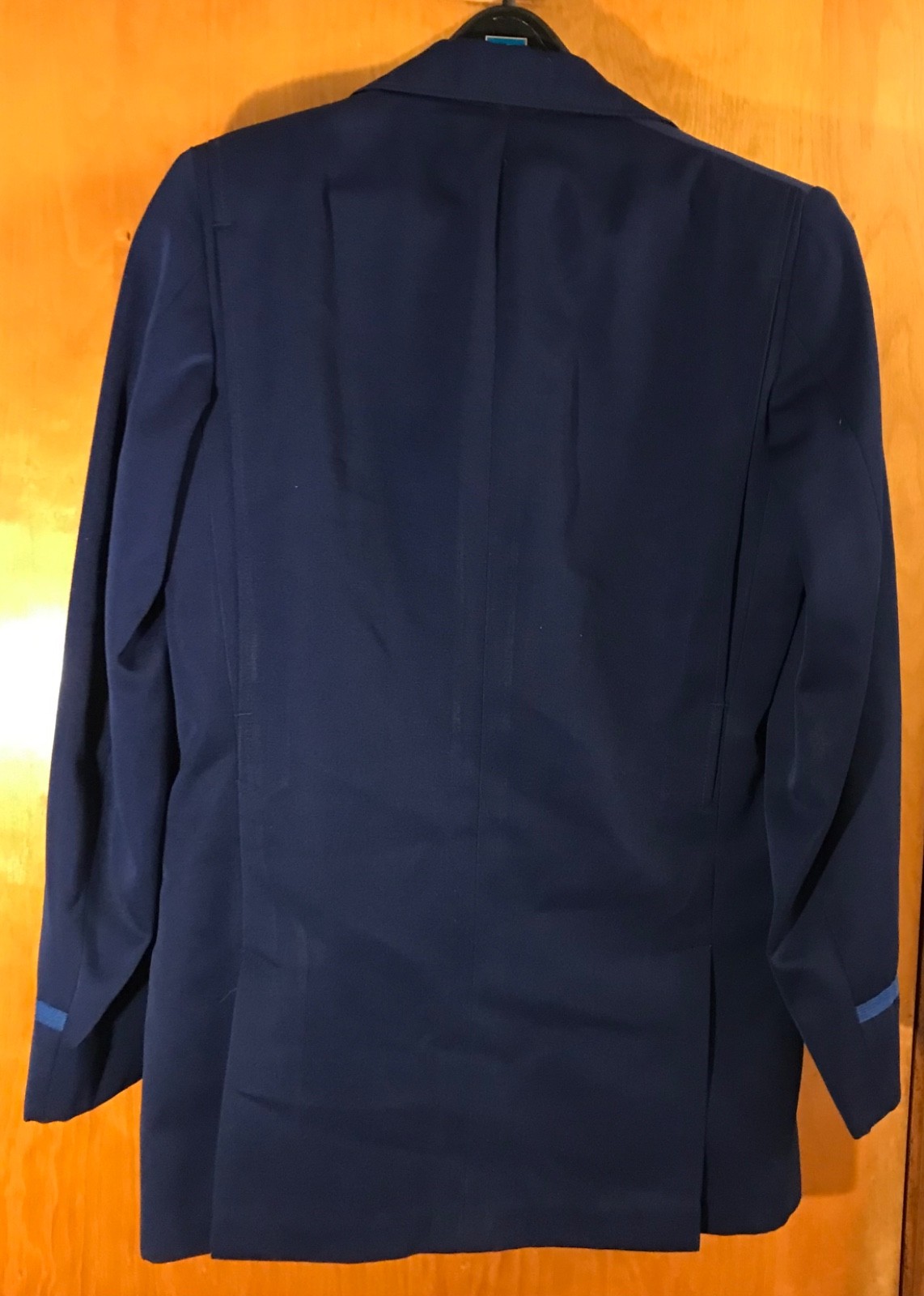 VINTAGE GREYHOUND BUS DRIVERS UNIFORM JACKET NAVY BLUE 38 LONG