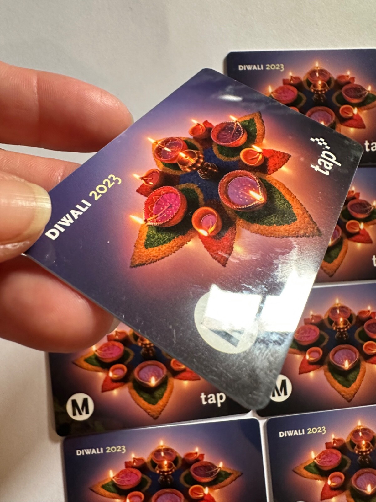 Metro TAP Card Diwali 2023 Bus Subway Transit Limited Edition Not Loadable