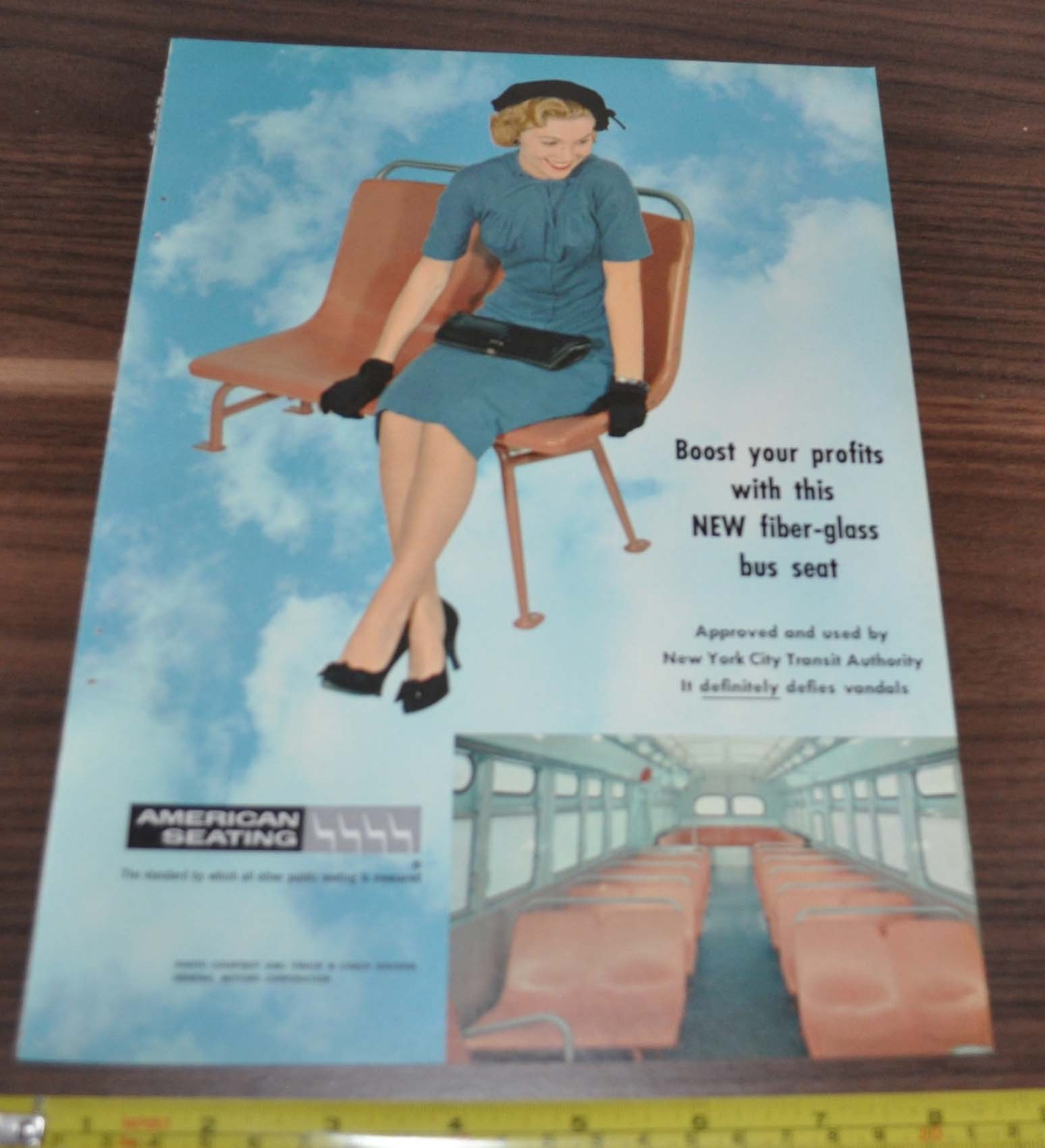 1958 GM Bus American Seating New York City Transit Authority