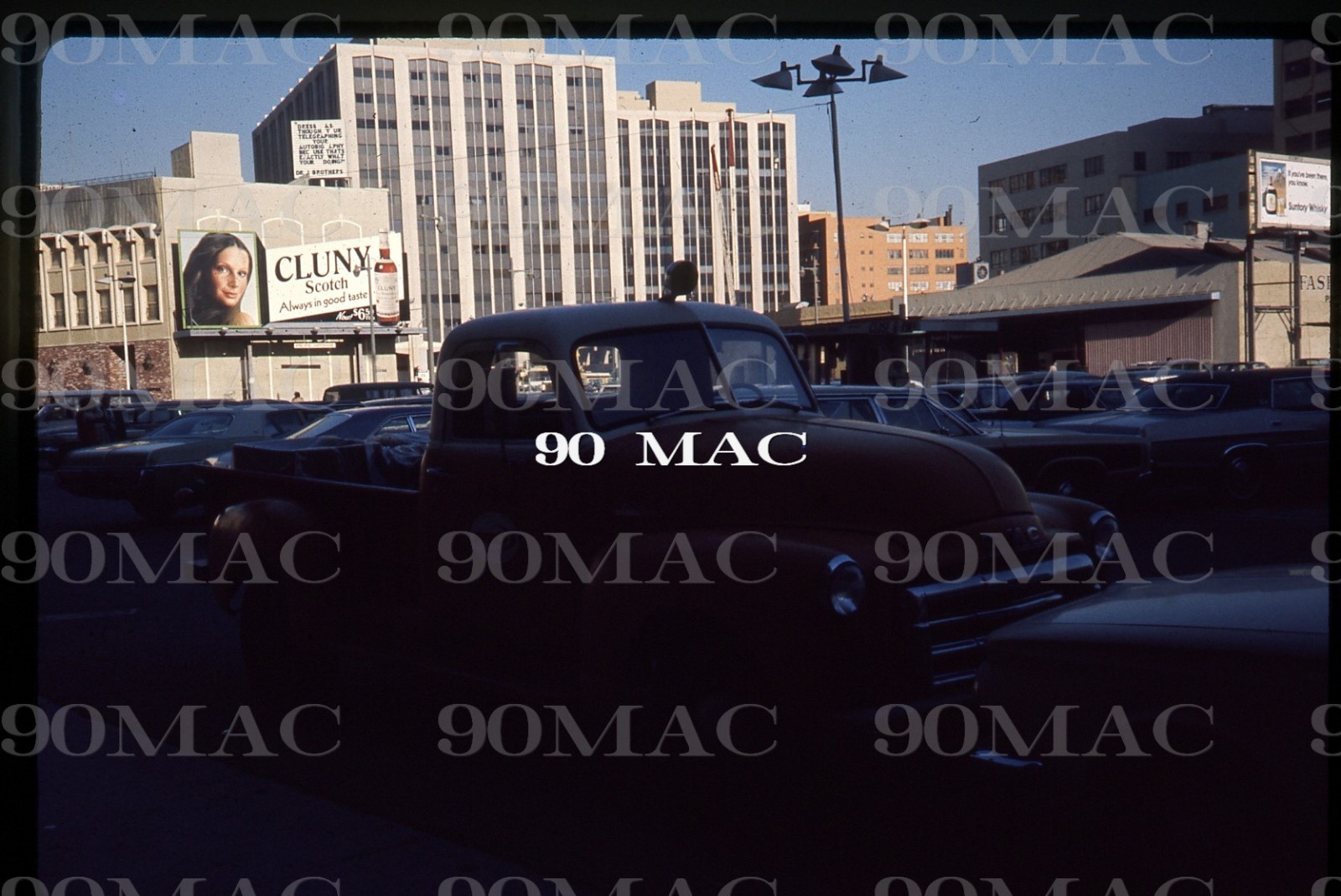 SCRTD-RTD. GMC PICKUP TRUCK. Los Angeles (CA). Original Slide 1973.