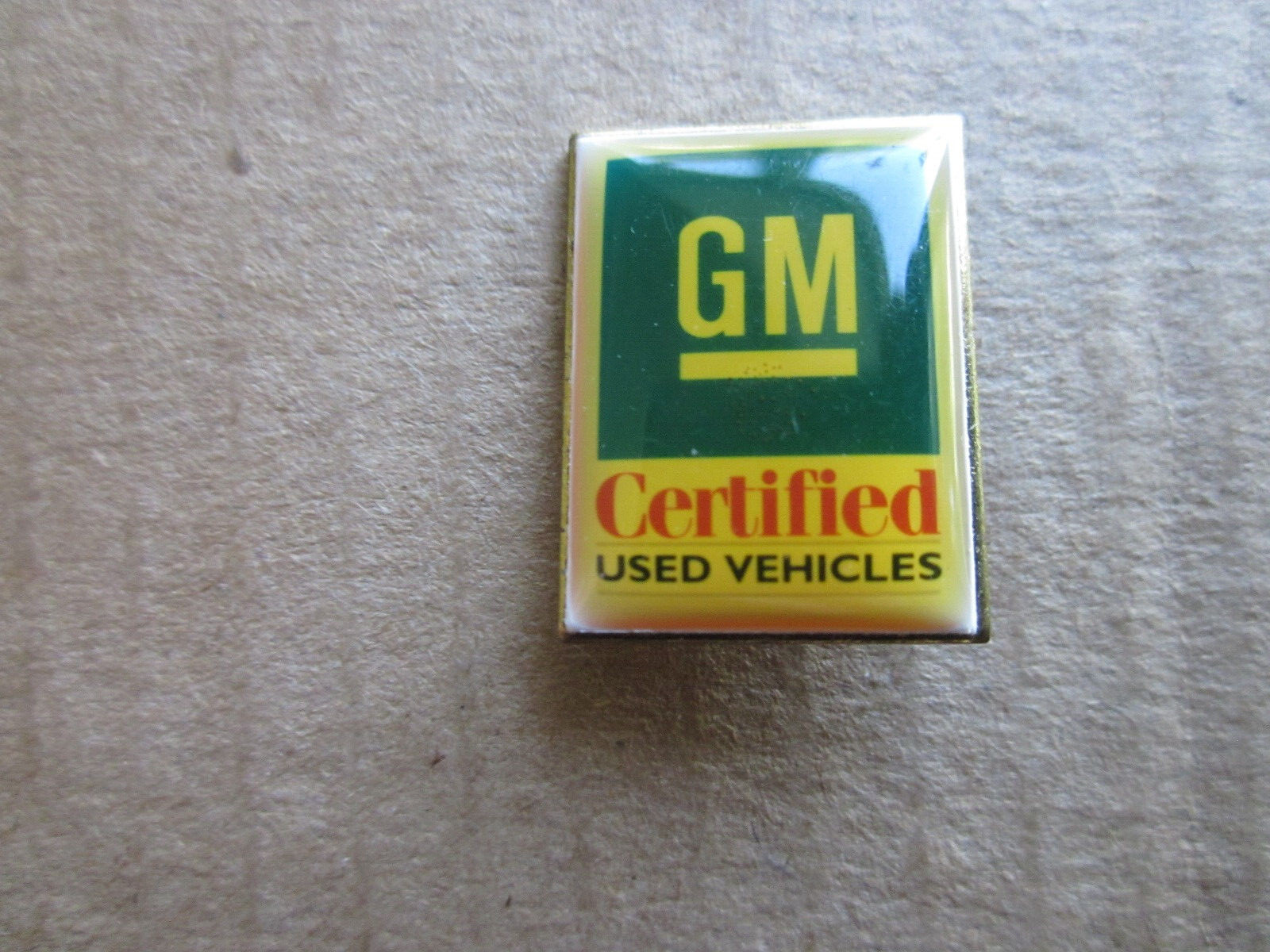 GM Certified Used Car Pin
