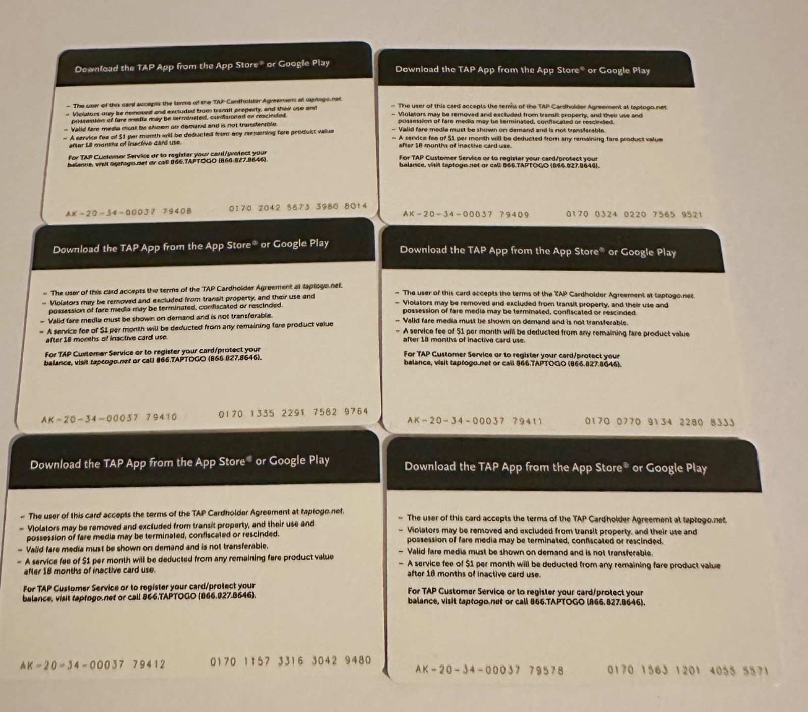 Metro TAP Purple Collector’s Card Bus Subway Transit Limtd 2021 NOT Loadable