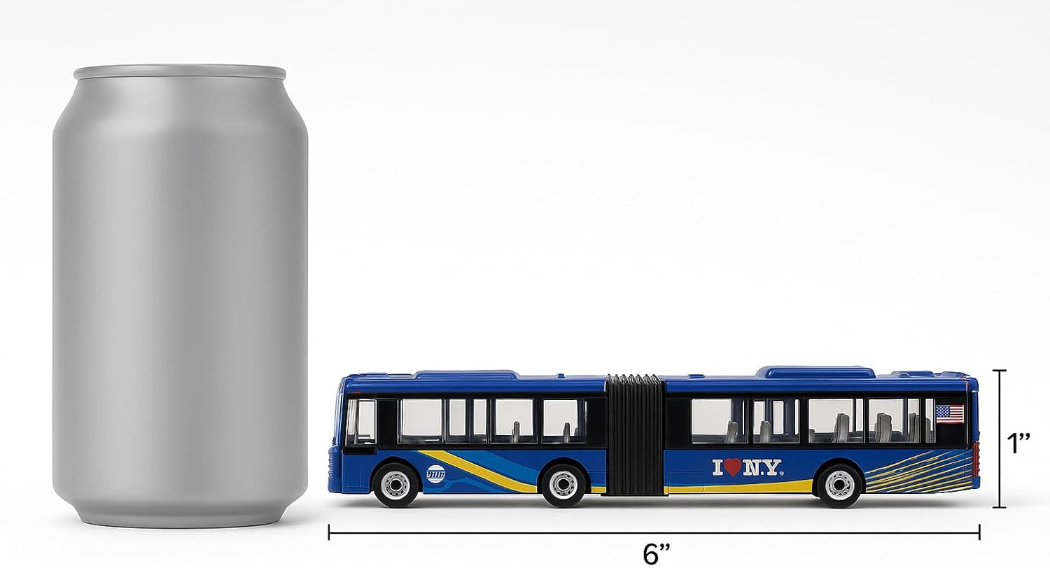 MTA Articulated Bus, Multicolor, Small