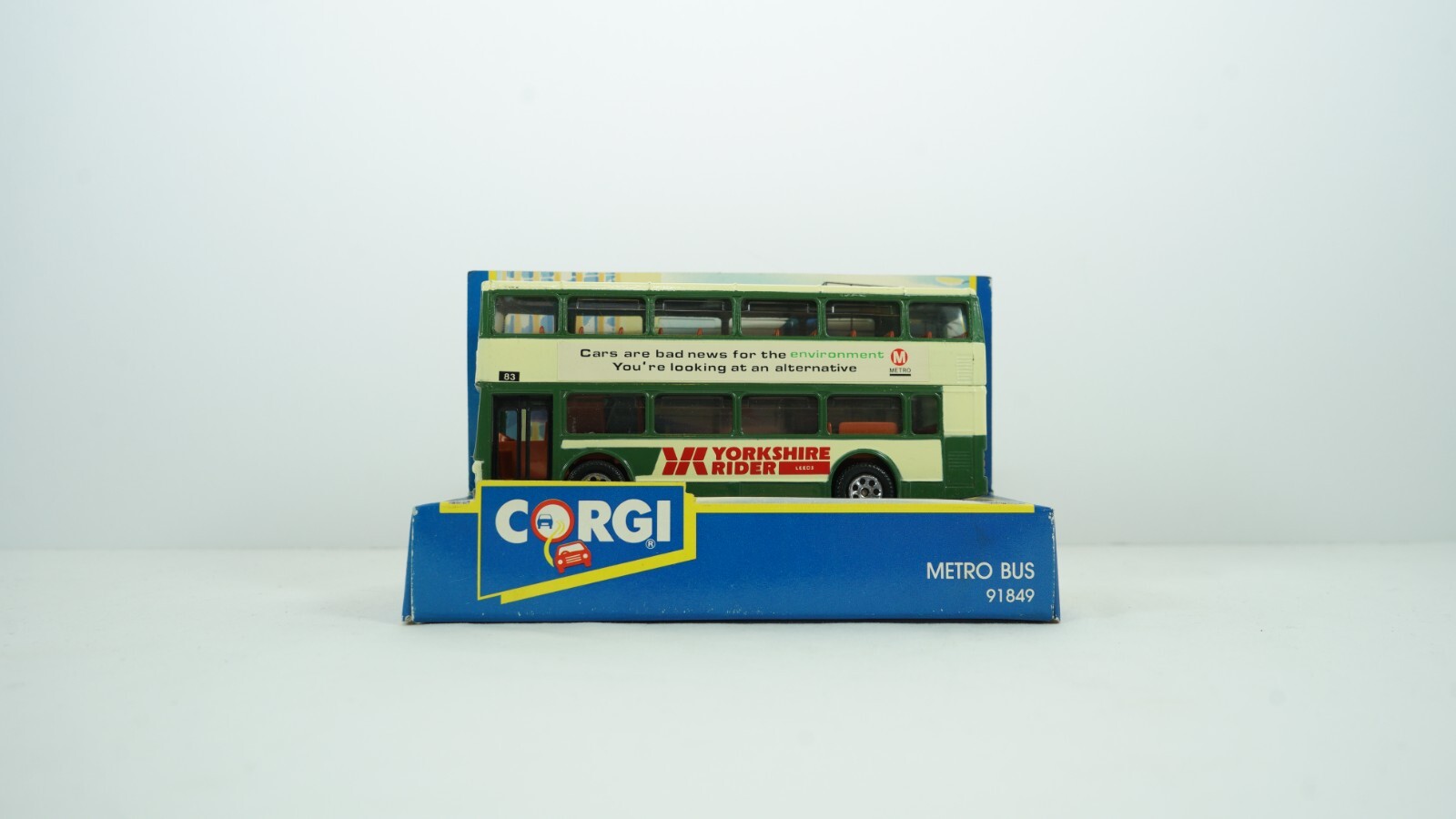 Corgi Diecast Yorkshire Rider Leeds D/Deck Metro Bus Item 91849 NEW F3-4