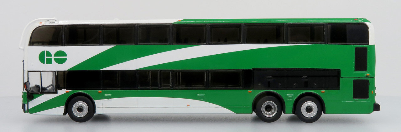 New Alexander Dennis Double Decker GO Transit Canada 1/87 Scale Iconic Replicas