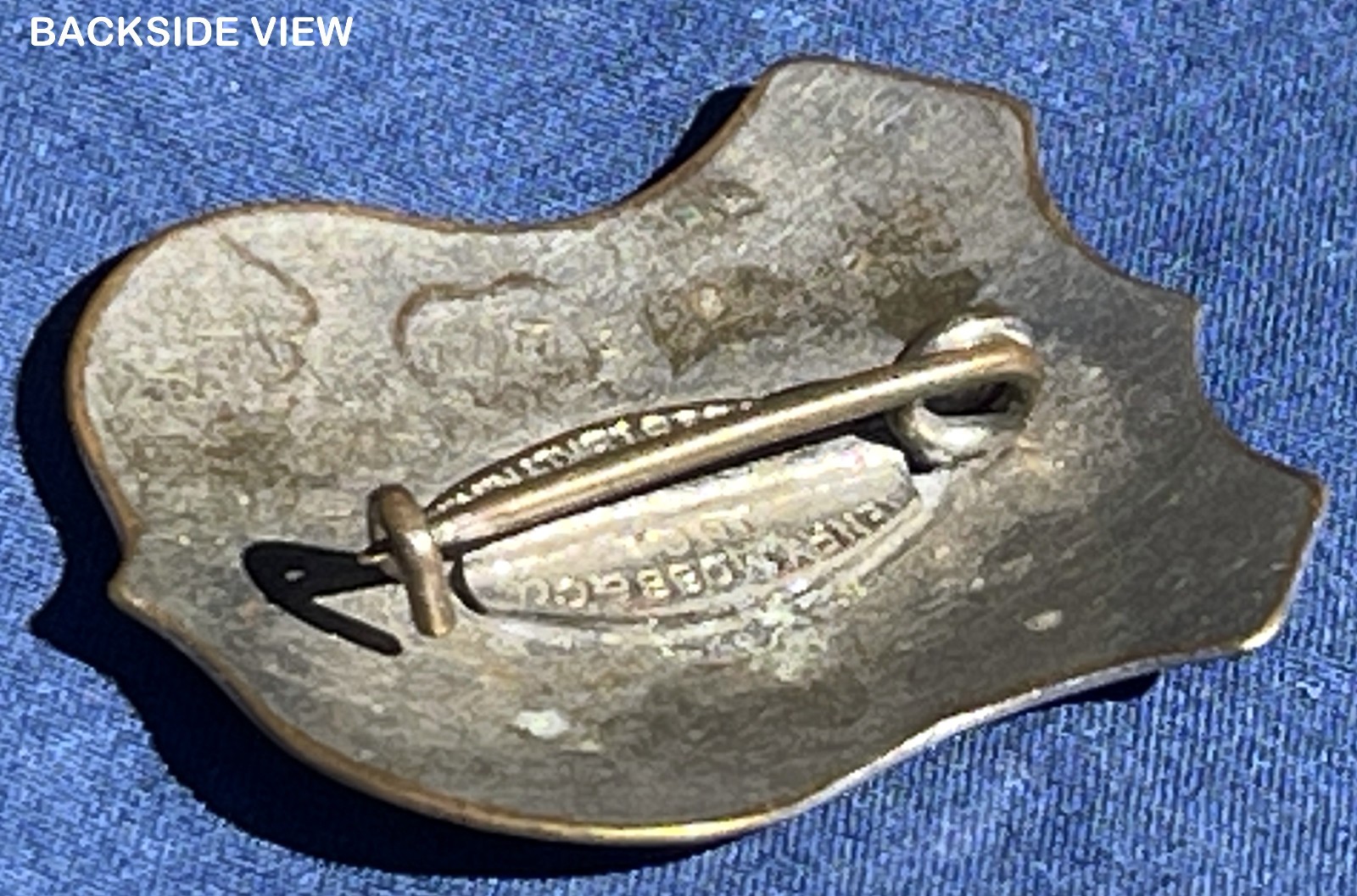 ✅ VINTAGE 1936-1937 California State Chauffeur Pin Badge CA Bus Taxi, Henry Moss