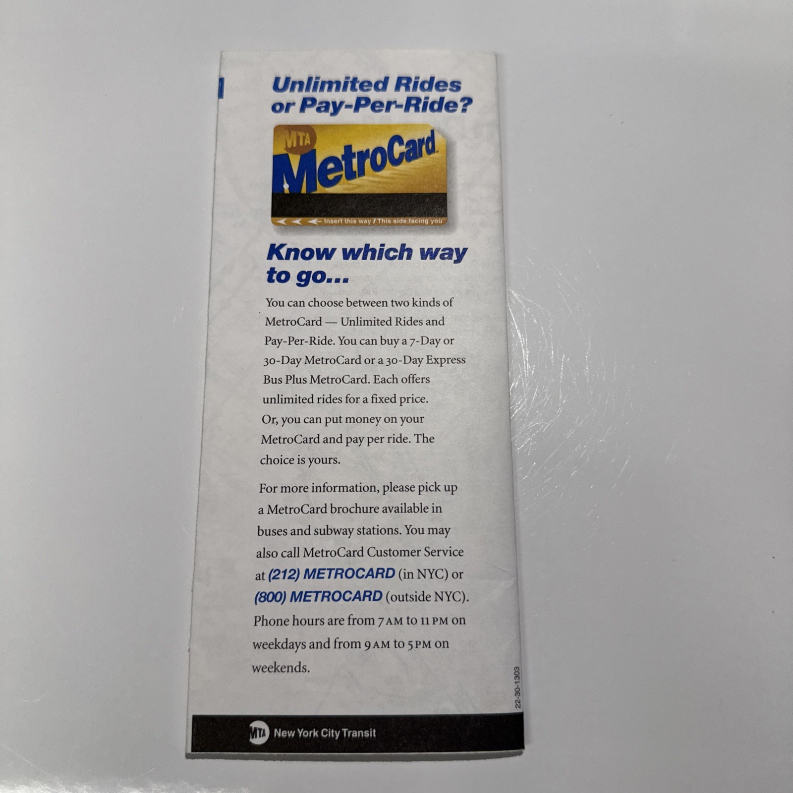 VINTAGE MTA NEW YORK CITY TRANSIT BROOKLYN BUS MAP ~ SEPTEMBER 1998 ~ BRAND NEW!