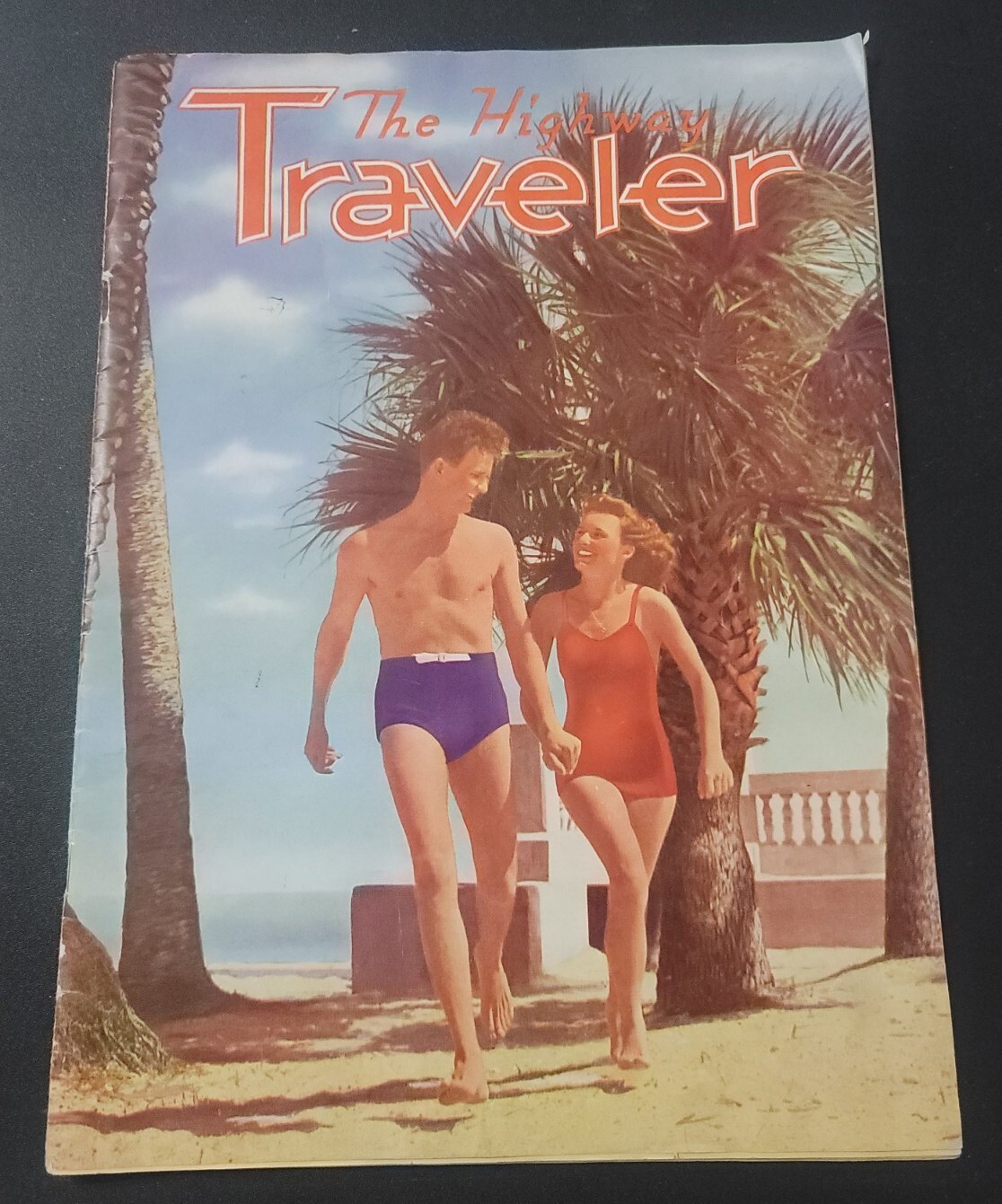 1940s Greyhound Bus Highway Traveler Vacation Magazine St Petersburg New Orleans