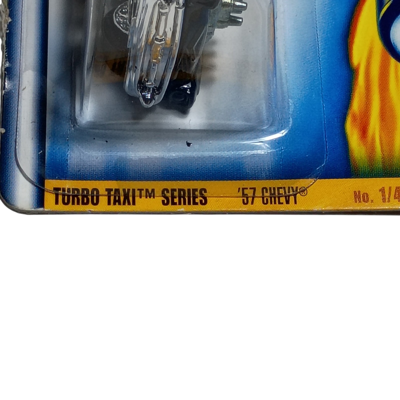 Hot Wheels ’57 Chevy Turbo Taxi Series Die-Cast Car No. 1/4 Collector 053