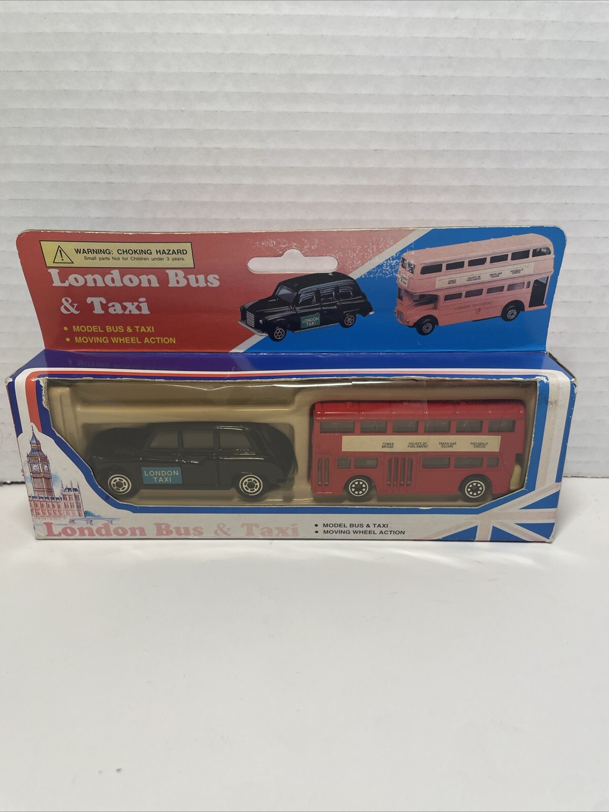 London Bus and Taxi Toy NIB