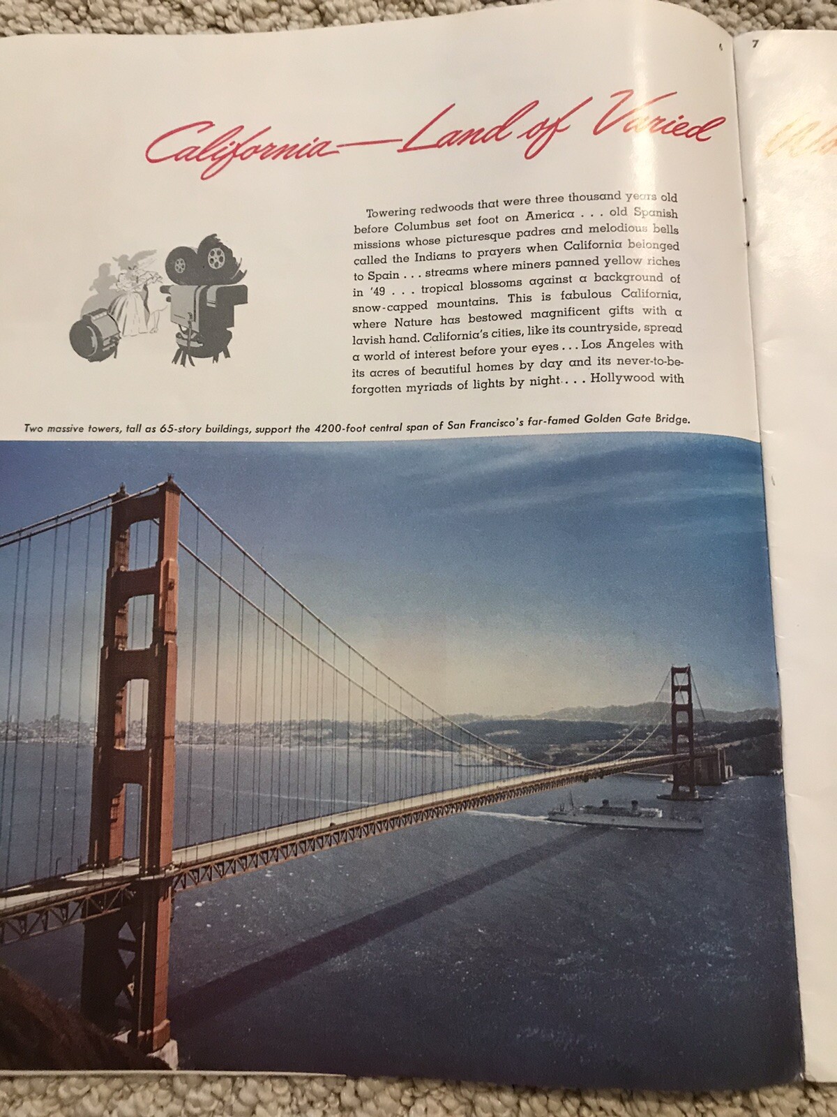 Vintage 50s Grehound Bus Booklet Great Condition