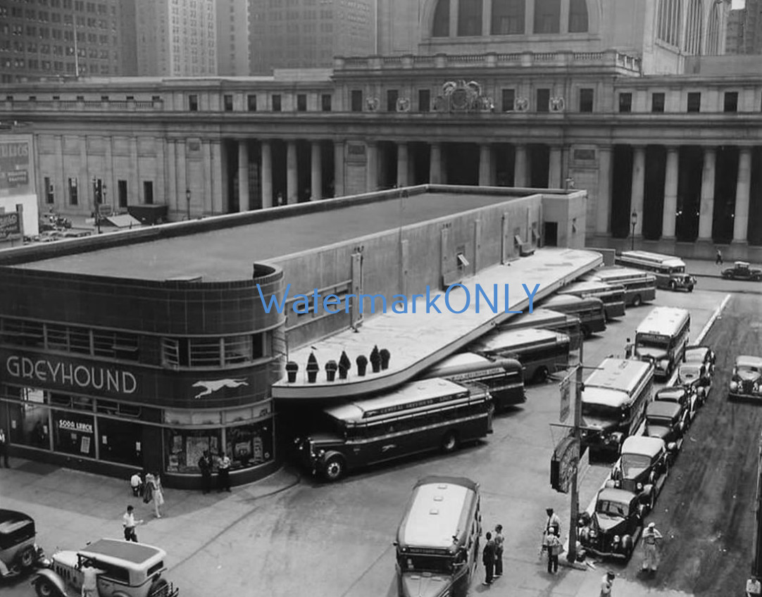 Vintage “New York City” “Greyhound” Bus Terminal “Roadside Americana” PHOTO! #23