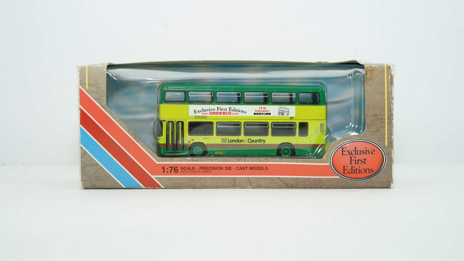 EFE Gilbow 1/76 Leyland Olympian London & Country Showbus 2005 Item 29702SB B25
