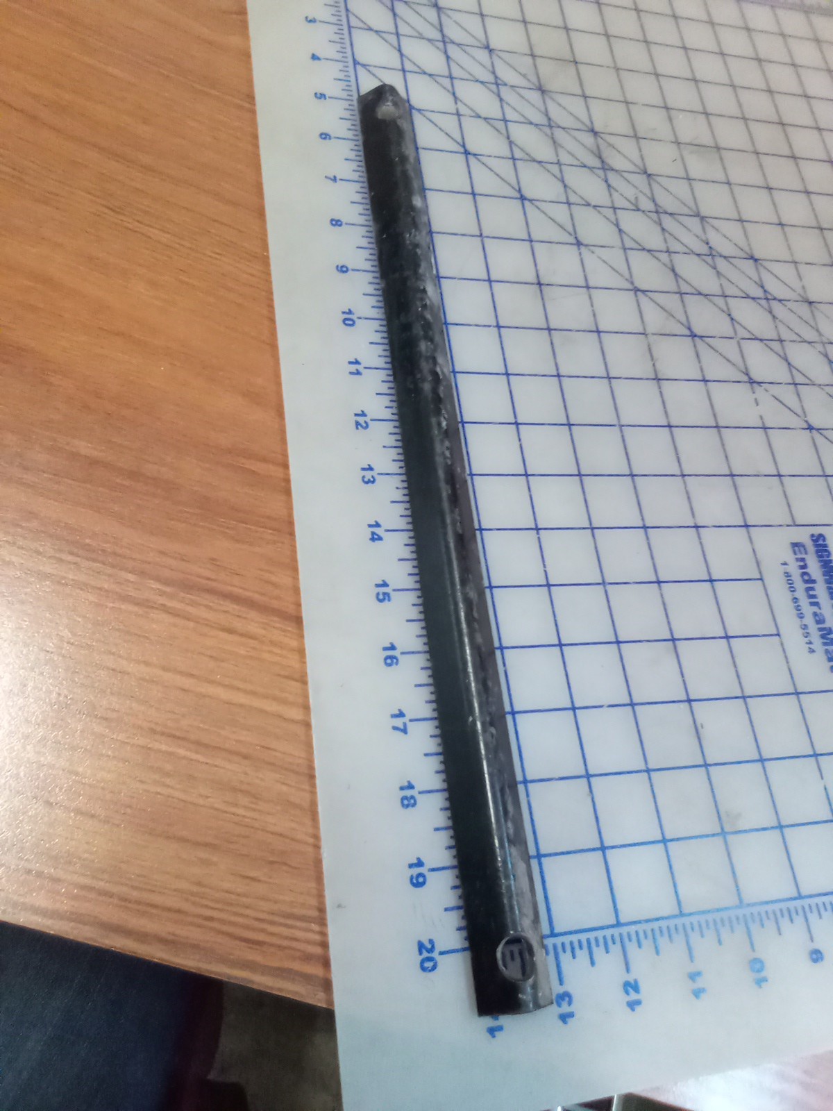 Bluebird School Bus Battery Hold Down Bar 15 3/4″ Long, Used, Free Shipping