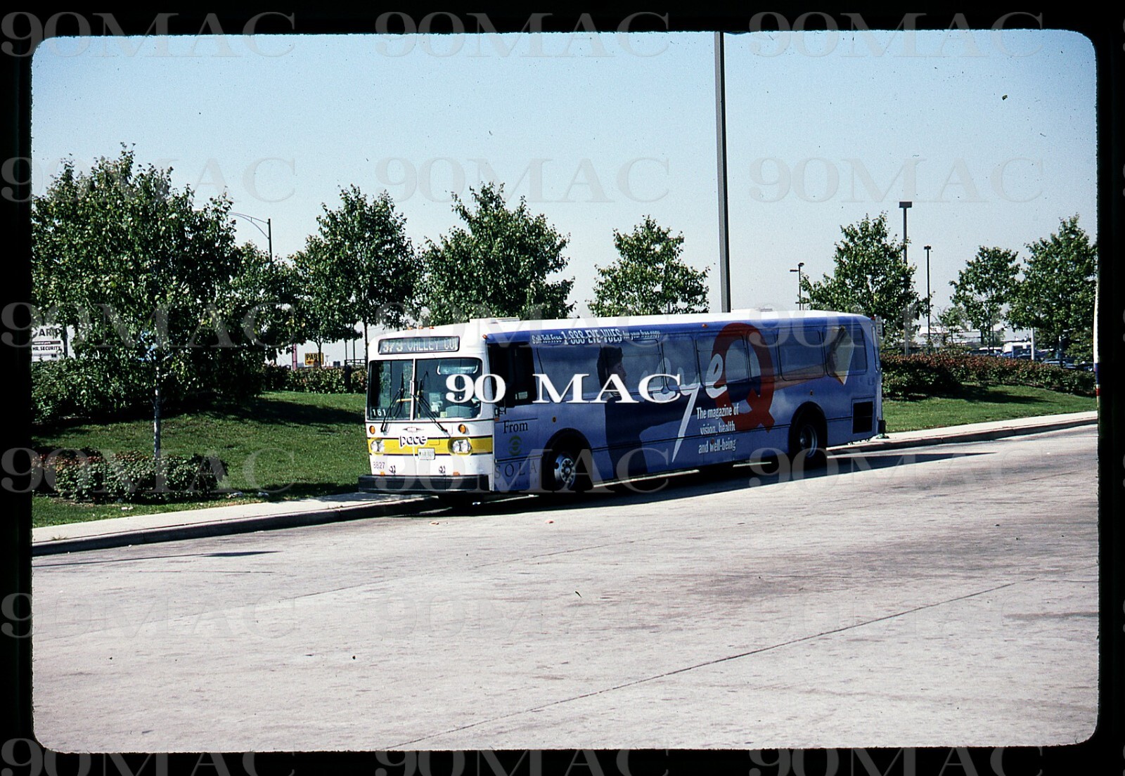 Pace. Orion Bus #8827. Chicago (IL). Original Slide 1996.