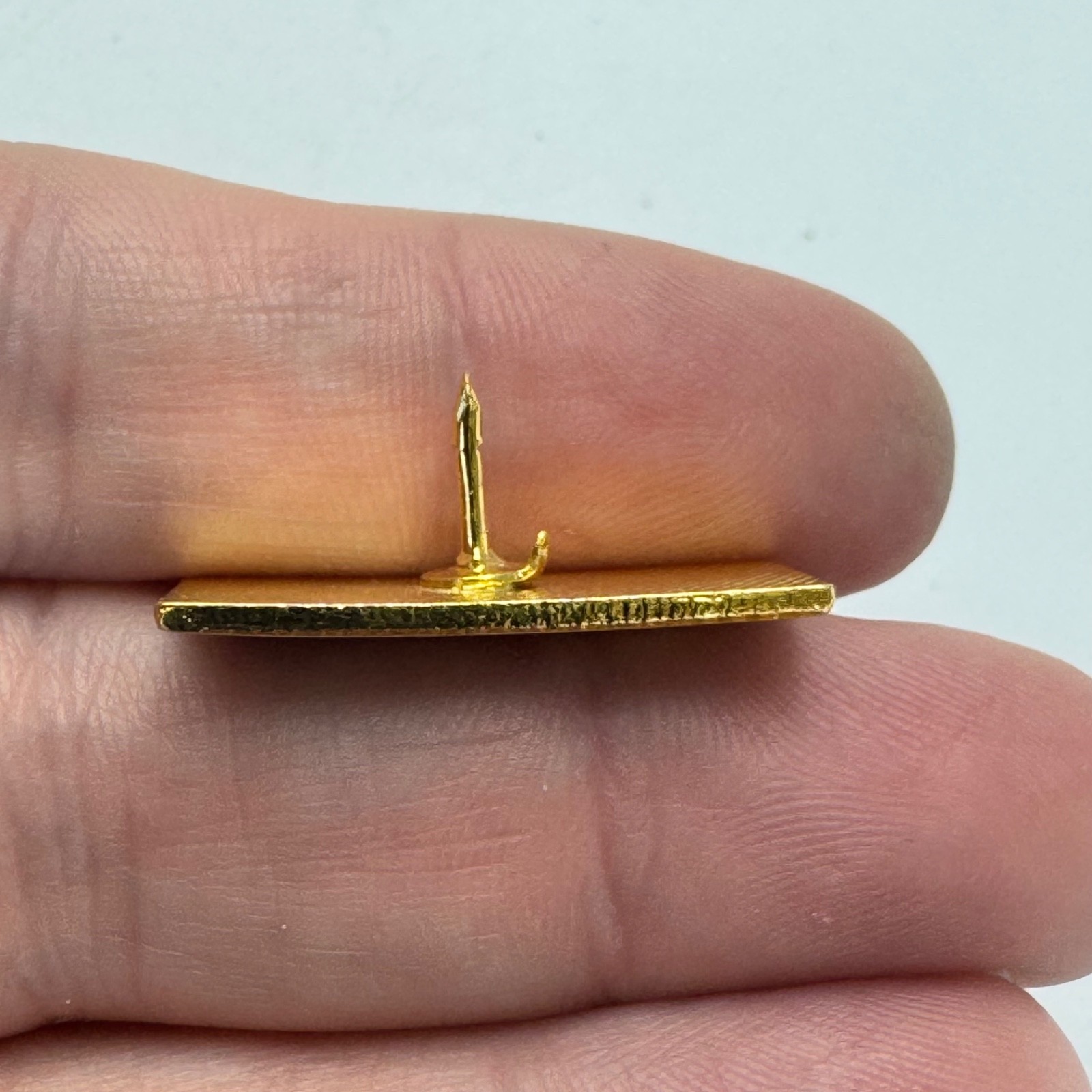 Rare California Transit Association Lapel Pin CTA Logo Enamel Vintage Gold