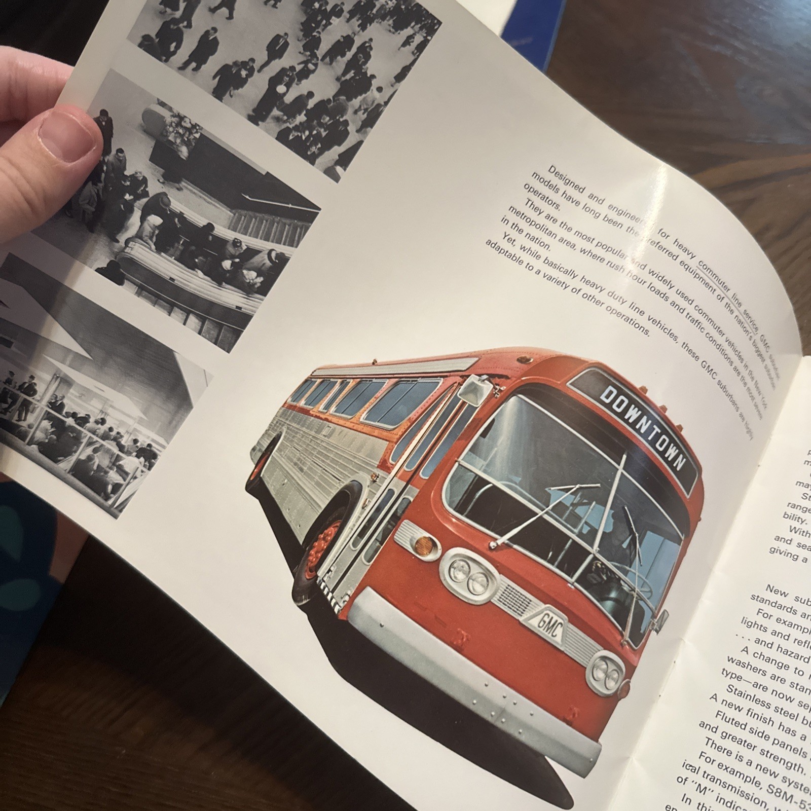 Vintage GMC Suburbans Bus Coach Advertising Brochure