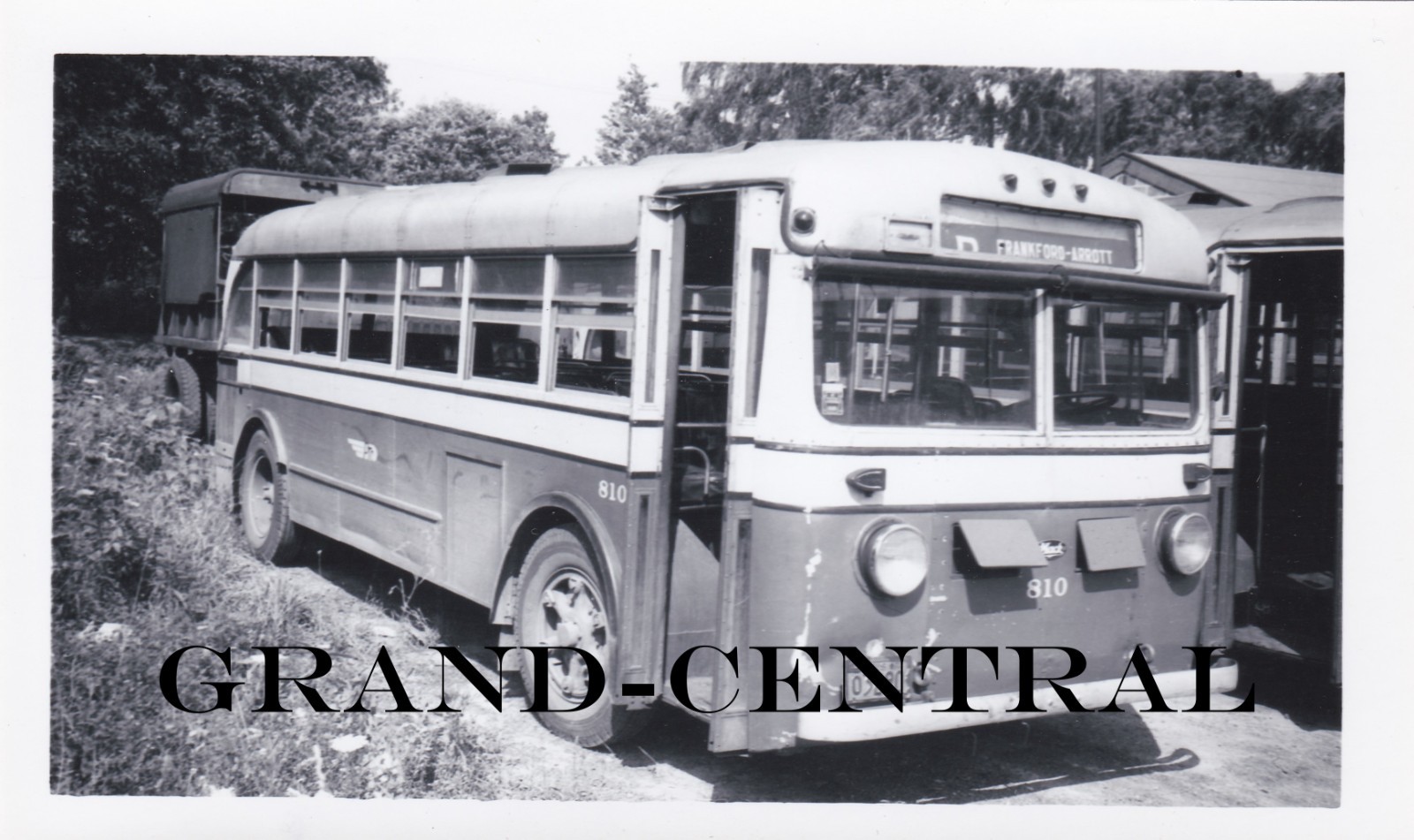 ORGINAL PTC PHILADELPHIA TRANSPORTATION CO MACK BUS PHOTO #810 PHILADELPHIA PA