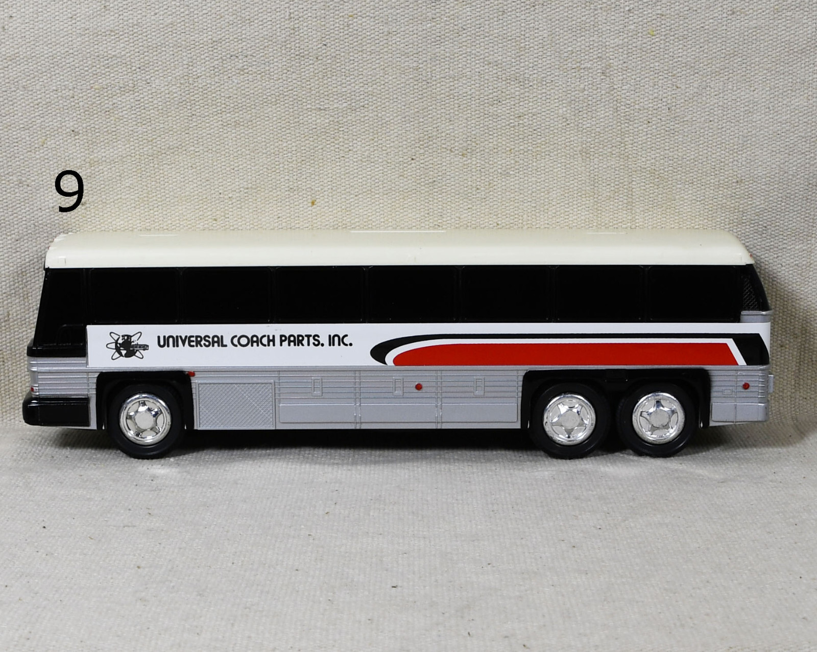 Jimson Bus Plastic Coin Bank Universal Coach Parts Inc No Box