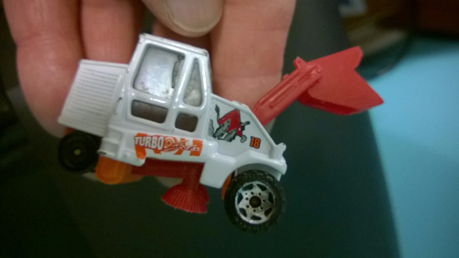 “STREET CLEANER: by Mattel Mini Metal & Plastic