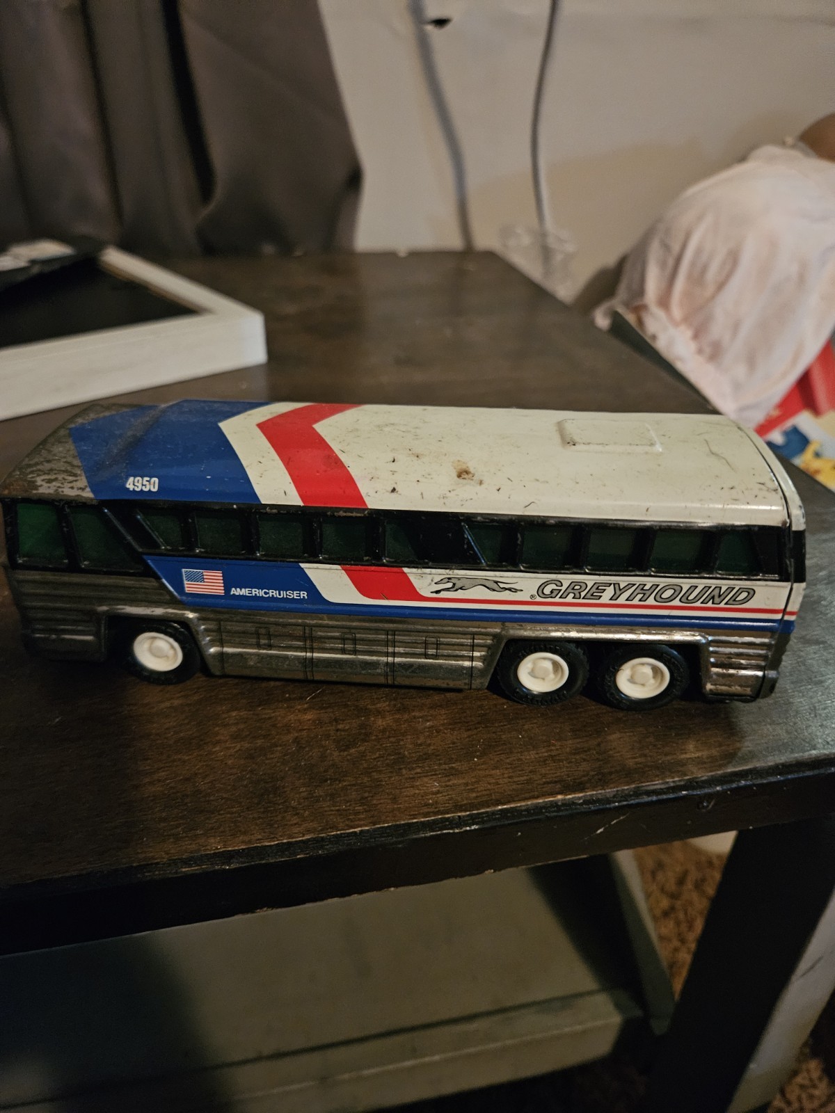 Greyhound Buddy L Americruiser Bus Toy Vehicle Model 1979