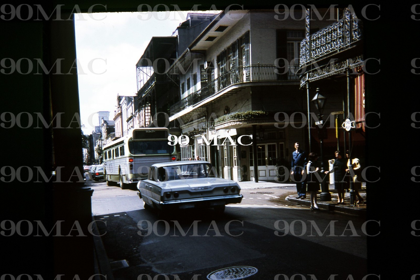 NEW ORLEANS PUBLIC SERVICE. FLXIBLE #352. New Orleans (LA) Original Slide 1967.