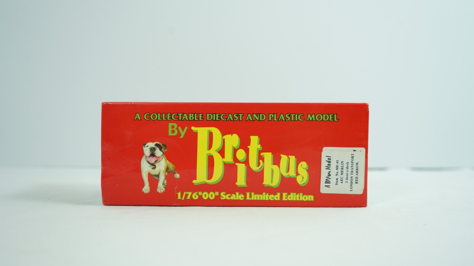 Britbus 1/76 Diecast AEC Merlin London Transport Red Arrow Item ME-01 NEW B18
