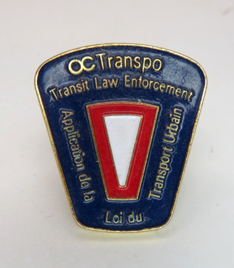 OC TRANSPO Ottawa ON Canada Public Transit Pin
