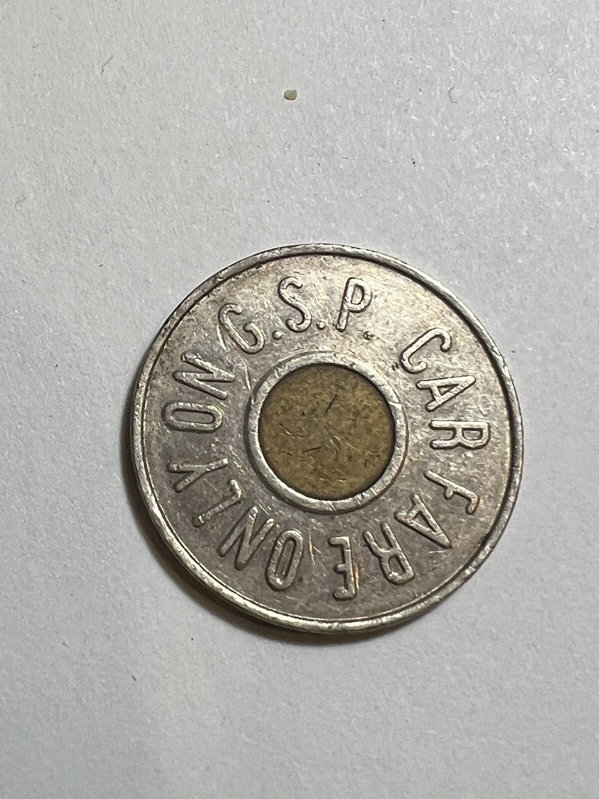 Vintage Garden State Parkway Transportation Token