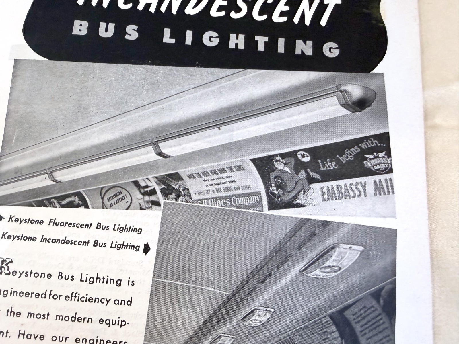 vtg BUS print ad Black & Decker 1/2″ Standard Drill advertisement March 1947