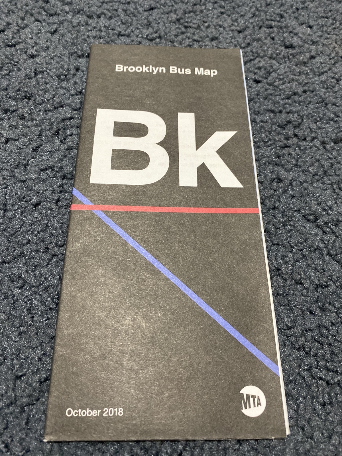 MTA Transit, Brooklyn, New York City, Bus Route Map, NYCT – 2017,2018, Brand New