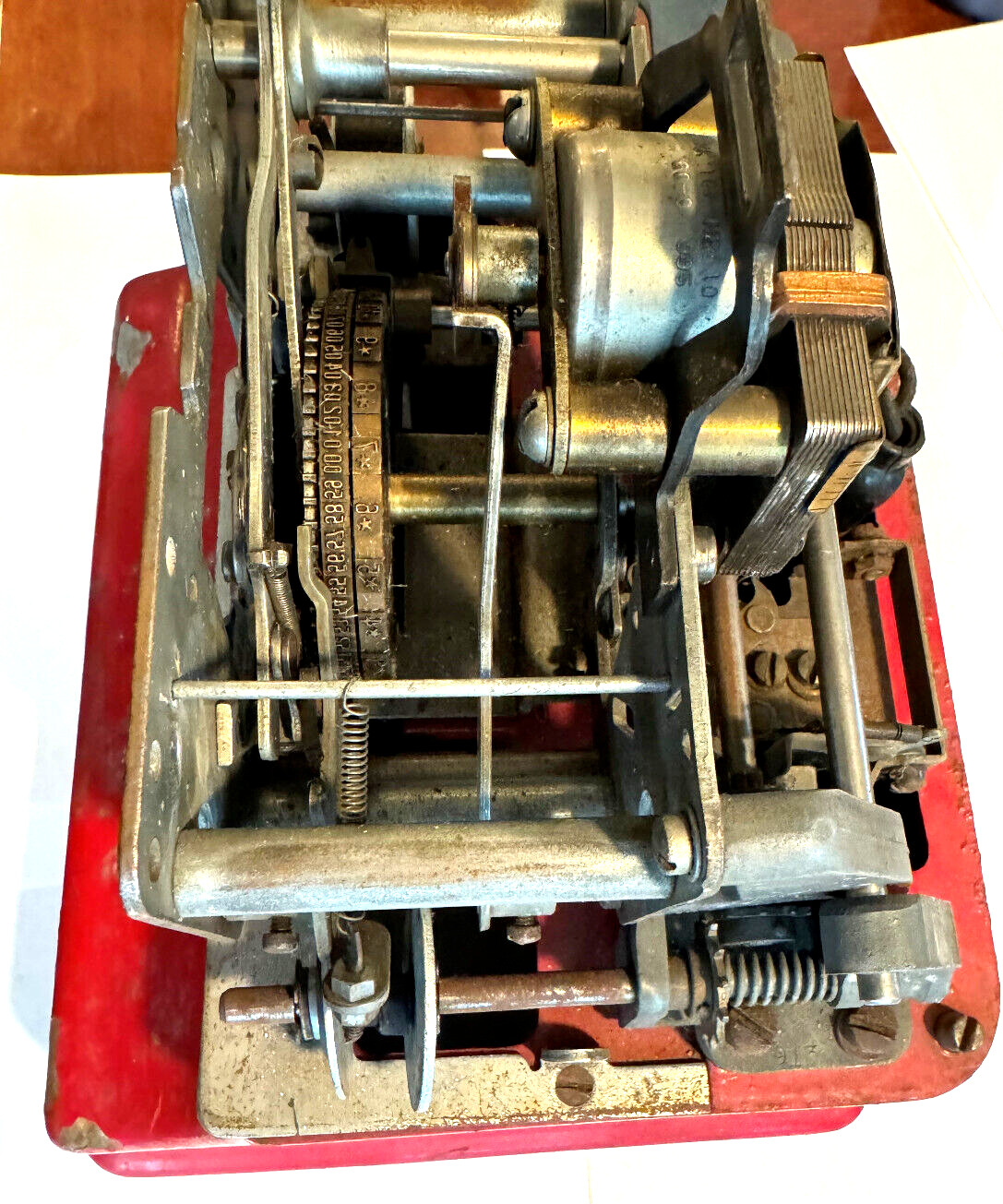 Rare Antique CTA Validating Transfer Stamp Machine Chicago Rapid Transit System