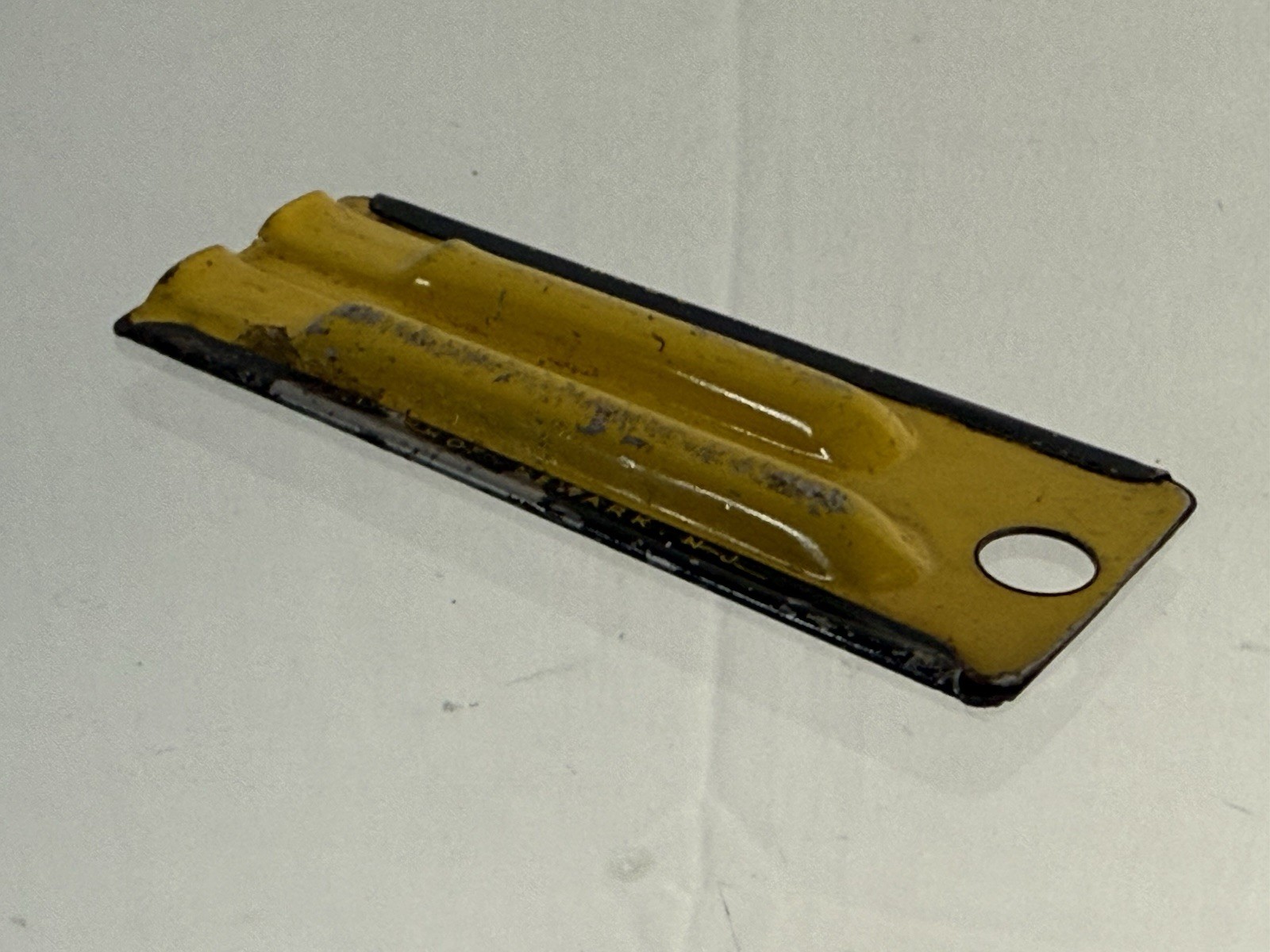 Whistle for A Yellow Cab or Phone Cherry 4900 Vintage Metal Whistle Keyfob. Orig