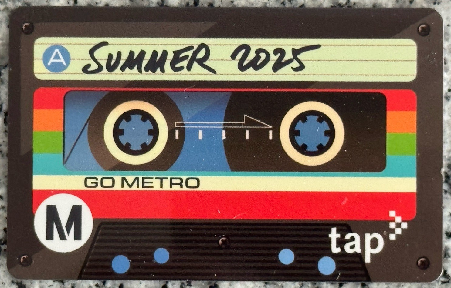 NEW Active Summer 2025 Los Angeles Metro LA TAP Fare Card Bus Rail Subway
