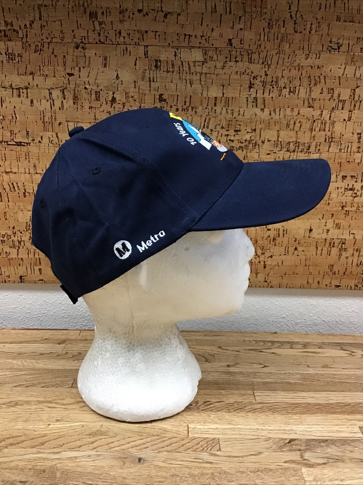 Los Angeles Metro Bus Service 10 Years Working Safely Operator Hat New JJ-5