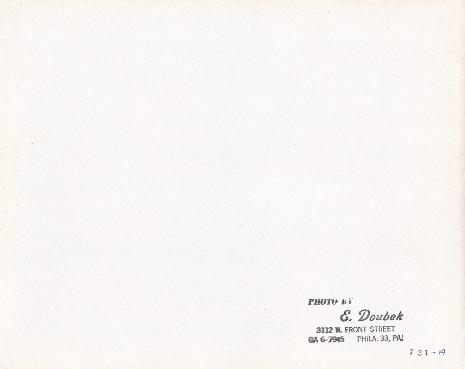 ORIGINAL PTC PHILADELPHIA TRANSPORTATION CO BUS PHOTO SHOP UNDER CARRIAGE PA