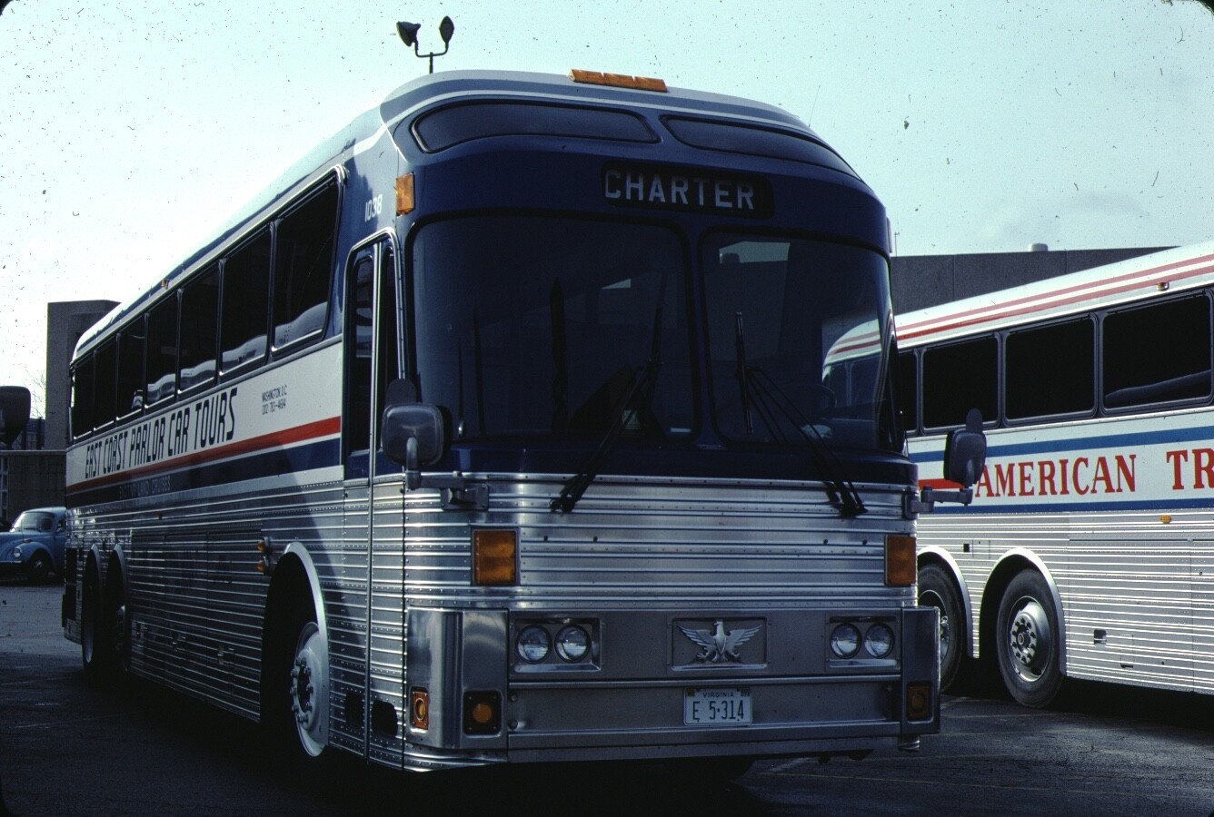 A lot of 7 Kodachrome original Kodak bus Slides