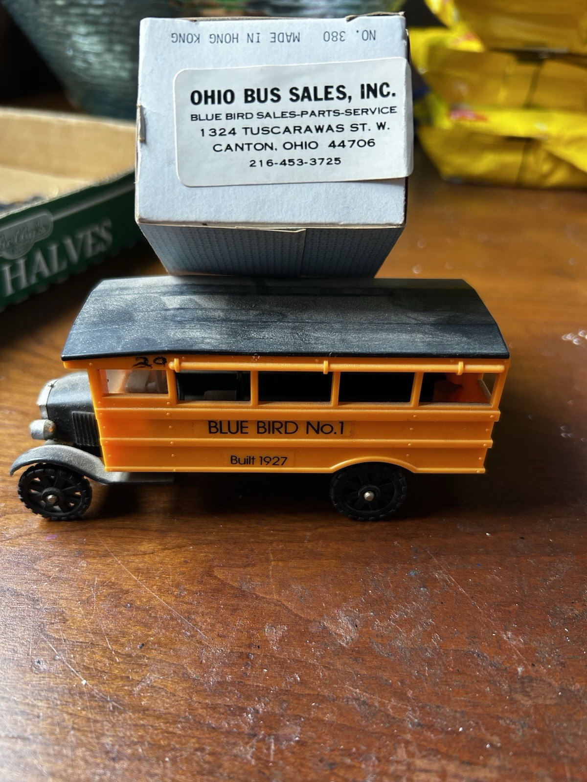 Canton Ohio Sale Jimson 380 1927 Ford Model T Blue Bird No. 1 Plastic School Bus