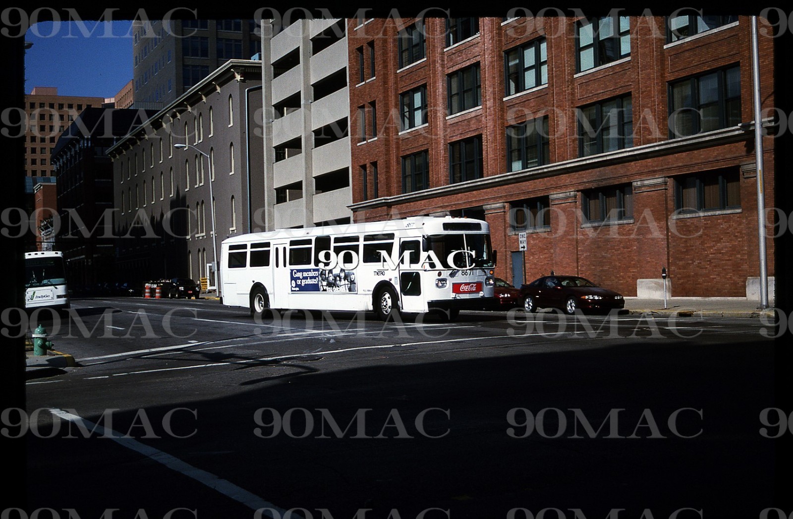 IPTC. ORION Bus #8671. Indianapolis (IN). Original Slide 1998.