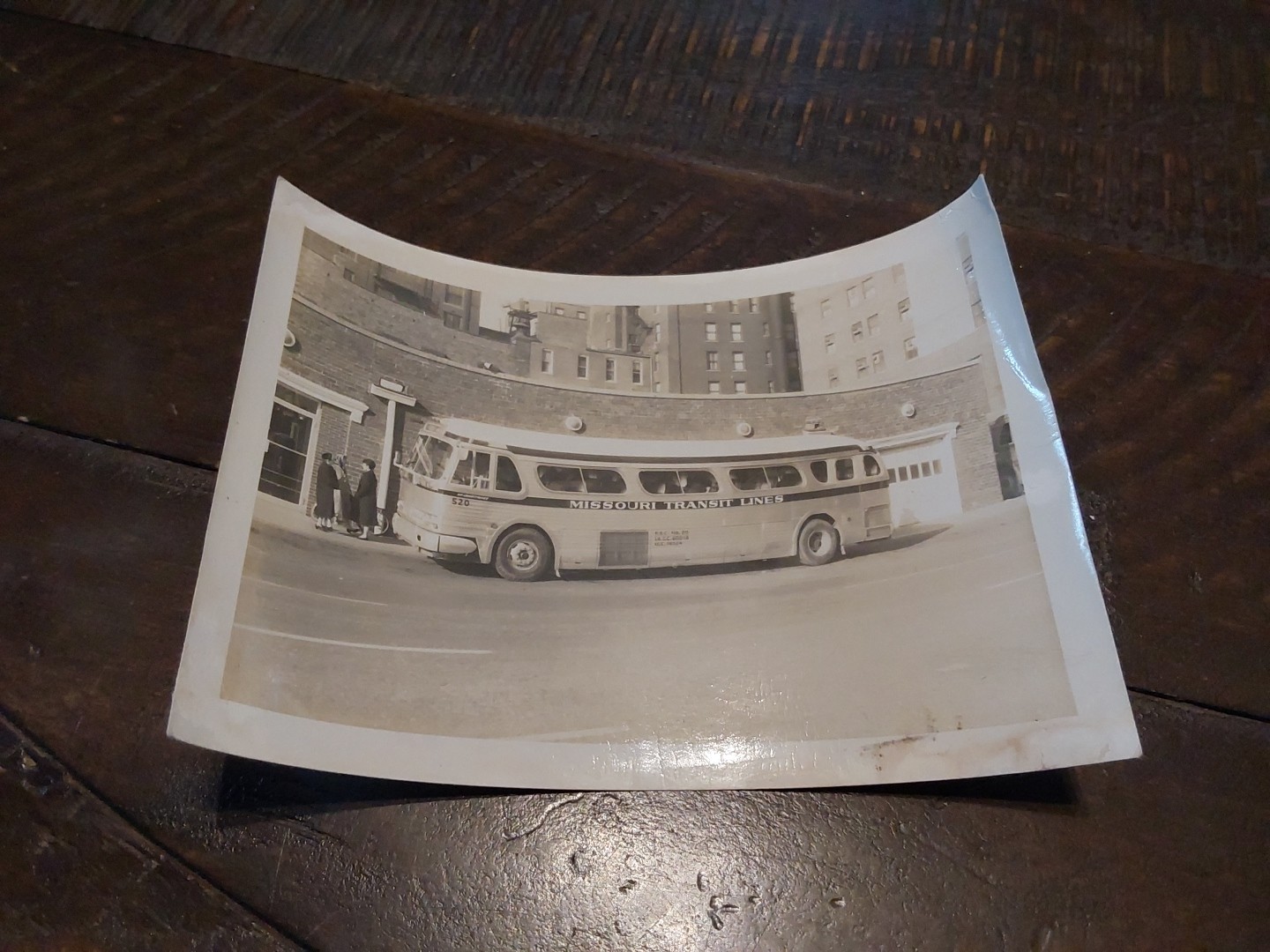 Missouri Transit Lines 1962 Bus Photo Transportation at Cedar Rapids IA