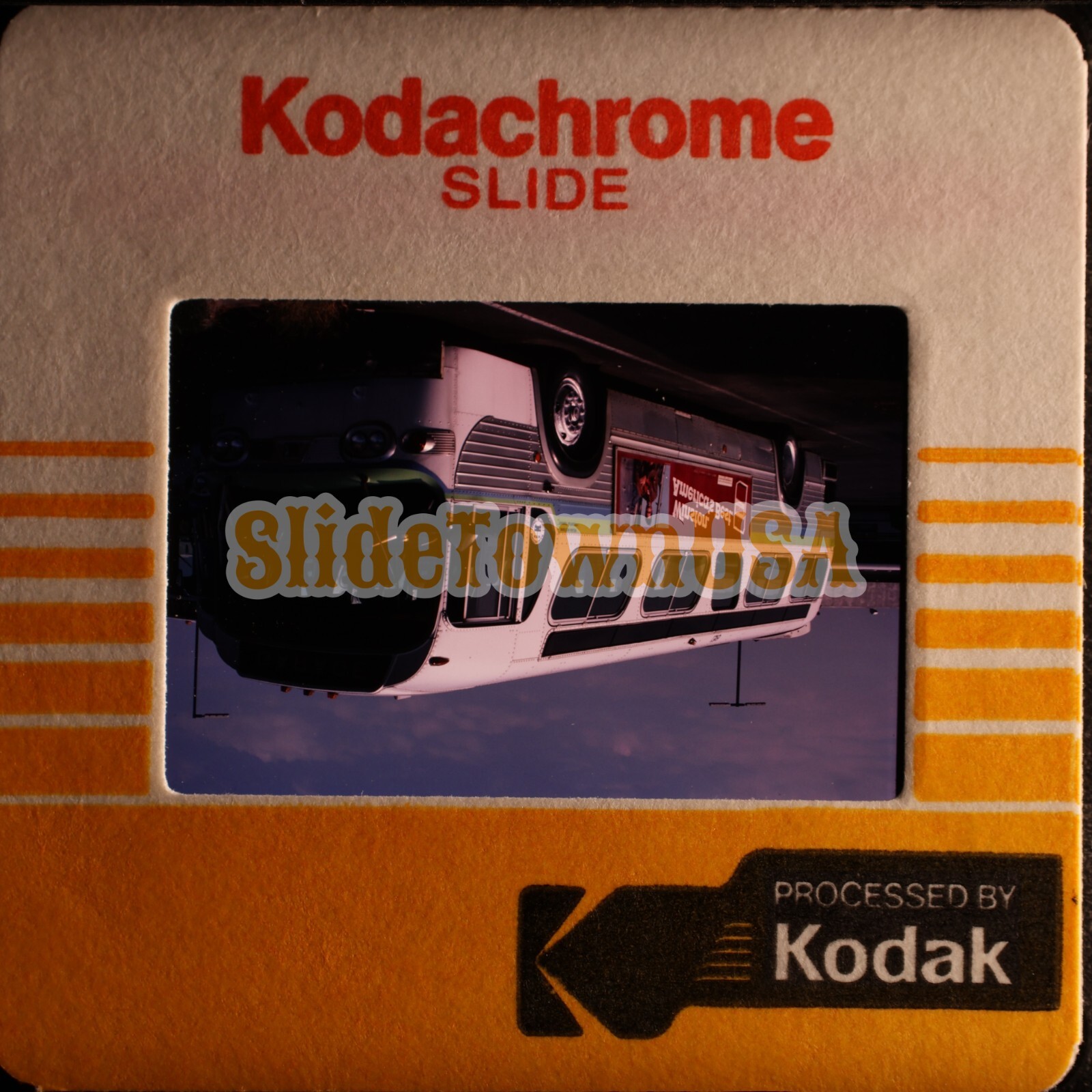 Vtg 1985 Bus Slide GMC Y1Q091