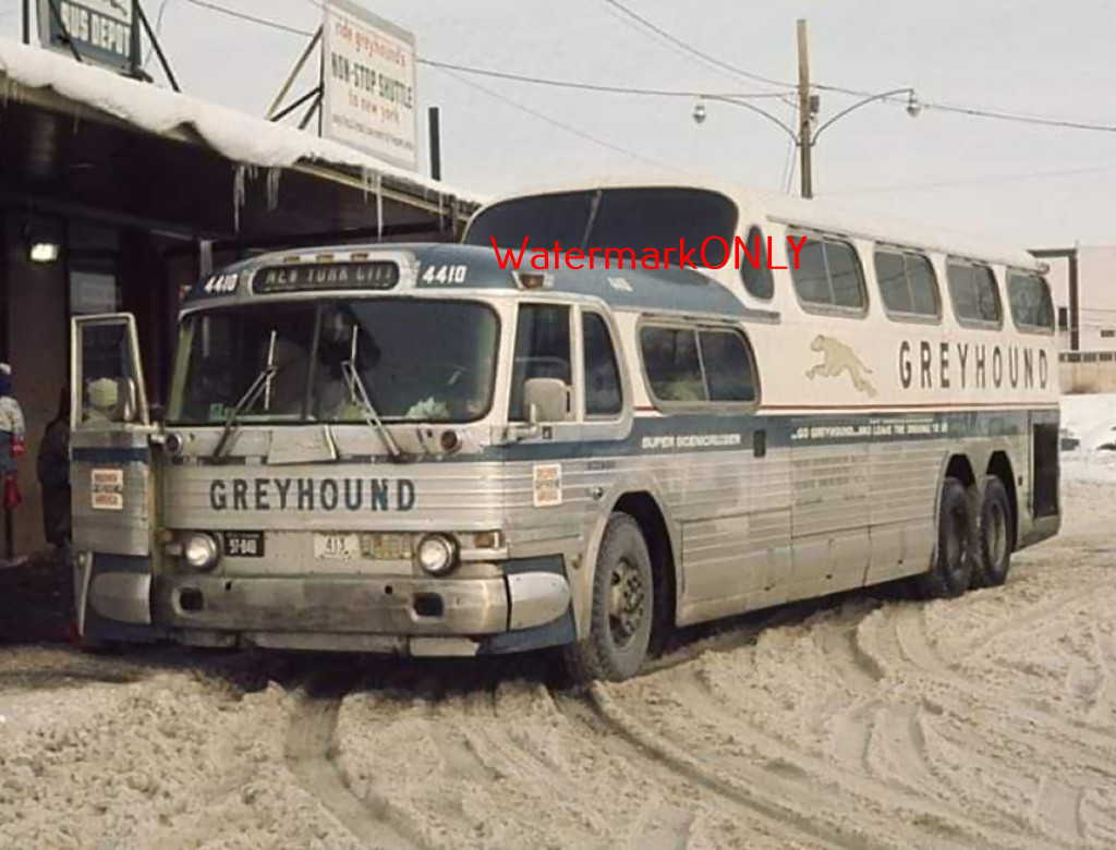Classic Vintage “New York City” “Greyhound” Bus “Roadside Americana” PHOTO! #18