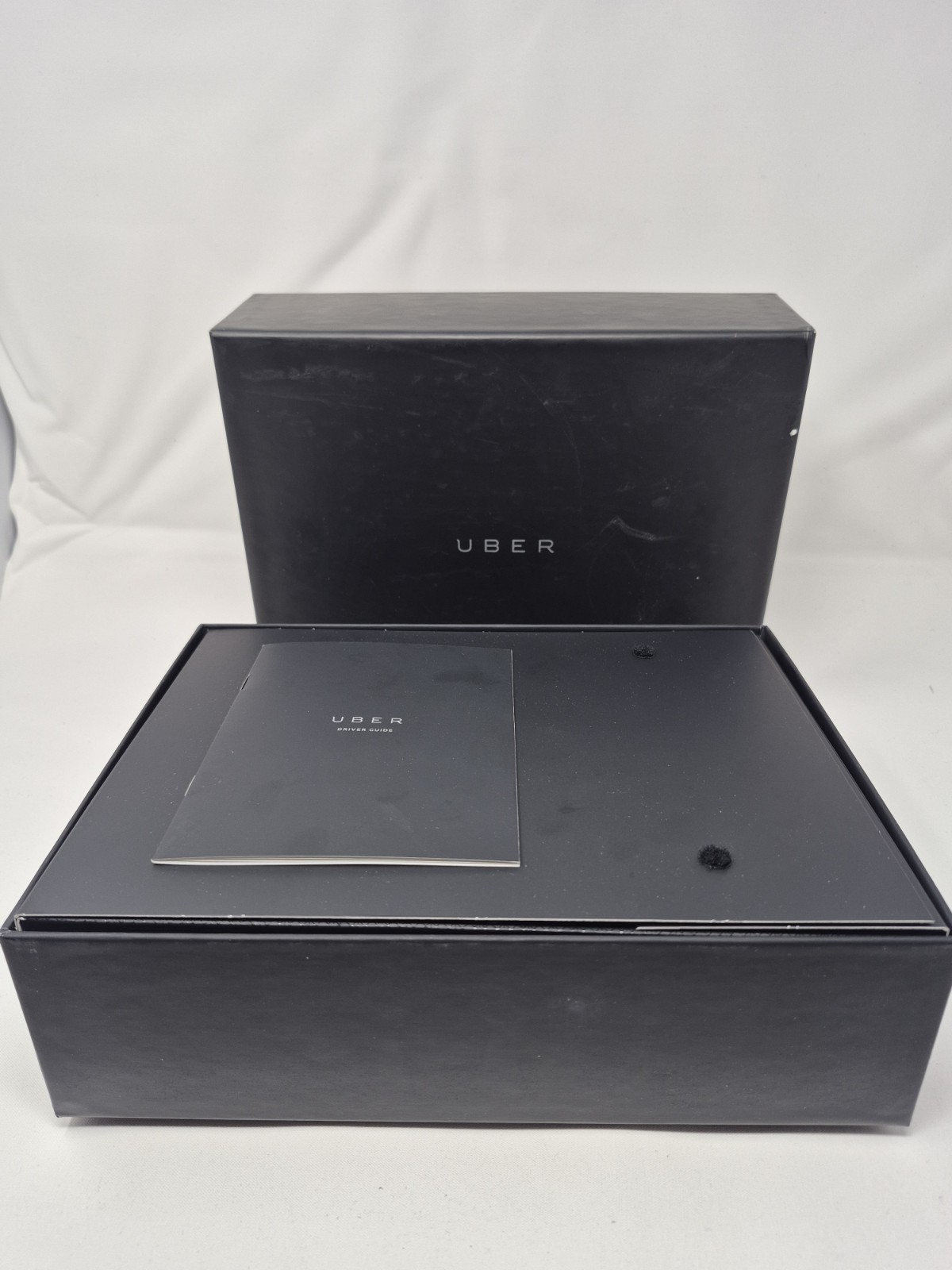 RARE New Uber Driver Welcome Box With Iphone, Cables, Sticker, And More! NEW
