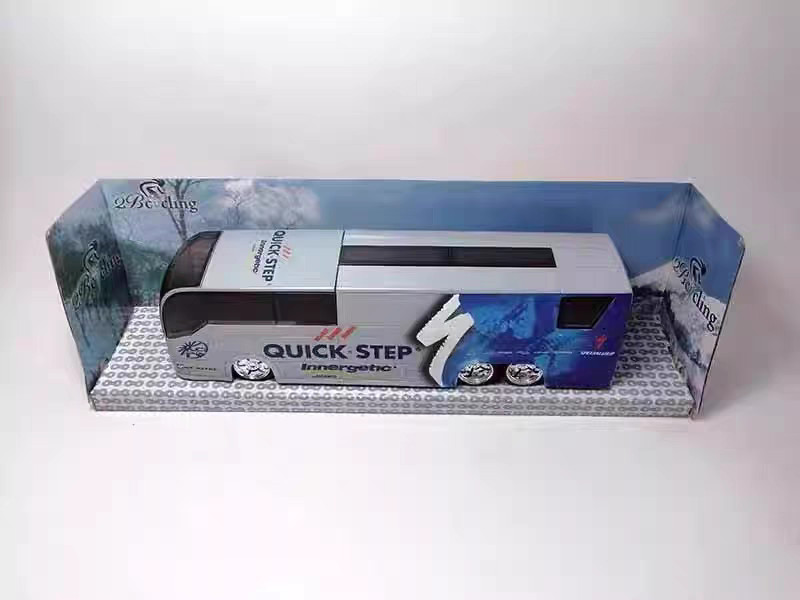 IPCT Limited 1/50 Scale Tour de France Belgium Quick Step Diecast Model Bus 1;50