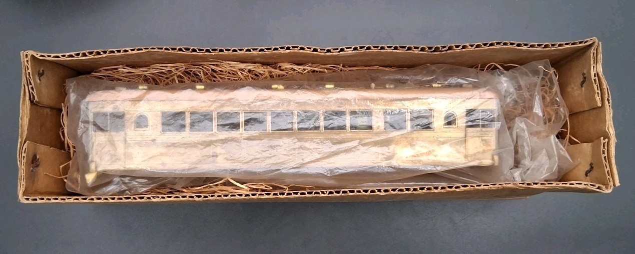 Rare HO Brass & Wood Unclassified W/Box.