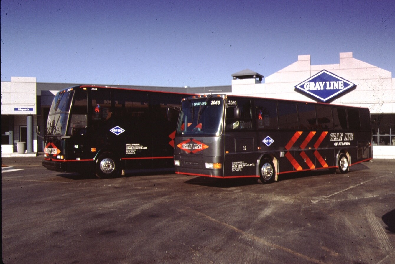 Gray Line Prevost bus Original Slide