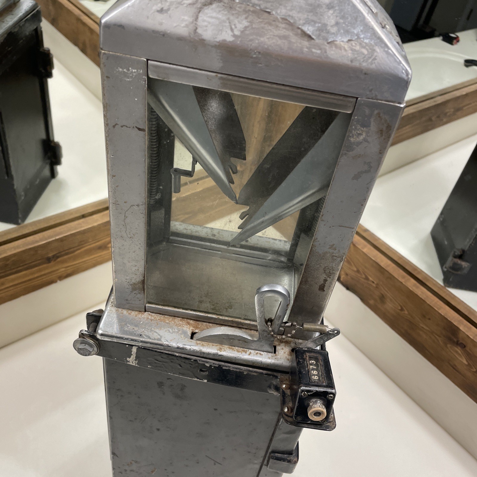 Cleveland Fare Box Trolleys Streetcars Buses Vintage 20th Century Glass Metal